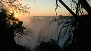 Victoria Falls sunset